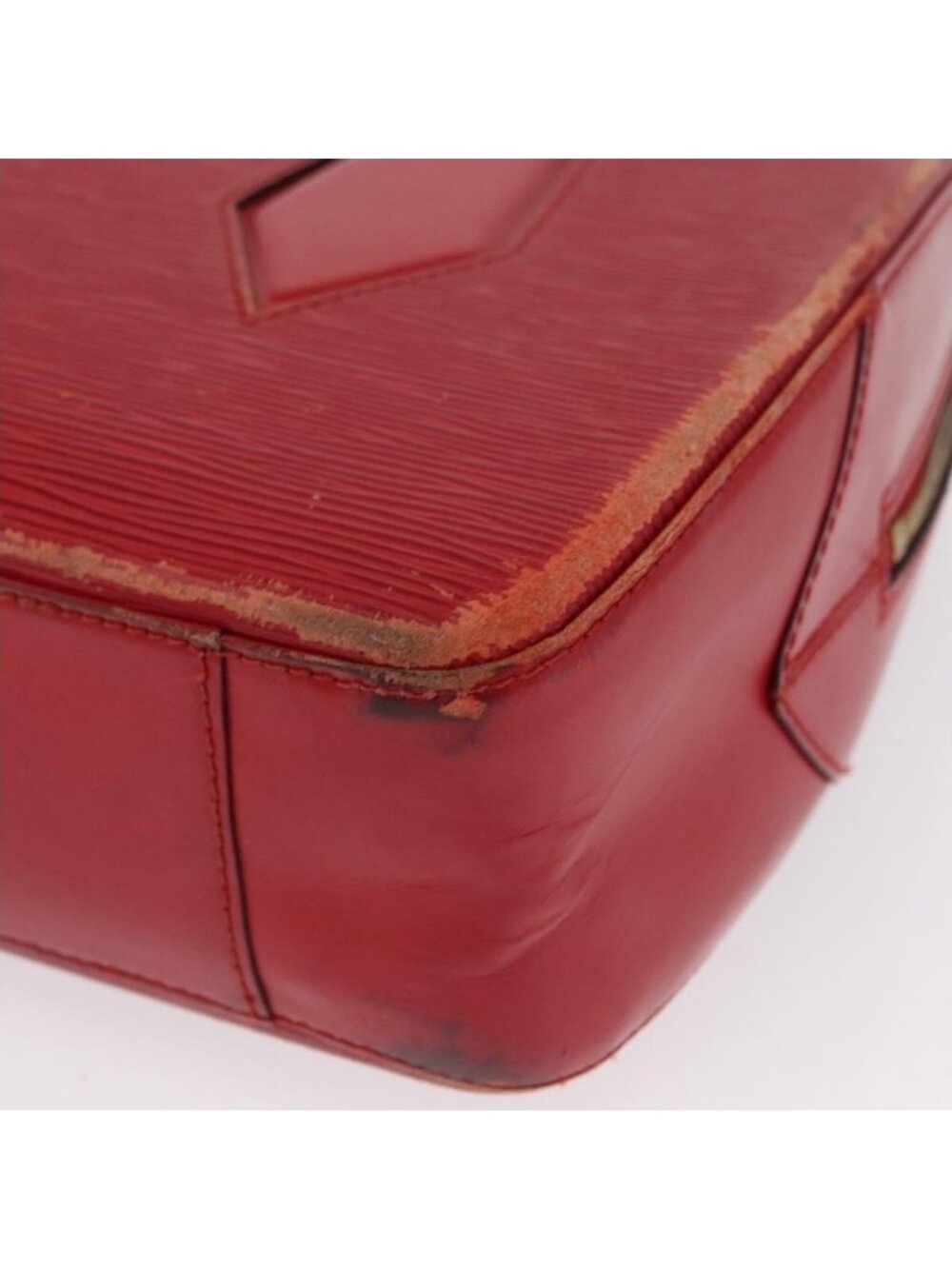 Authentic LOUIS VUITTON Epi Vortail Shoulder Bag Red M52437 LV - Picture 5 of 16